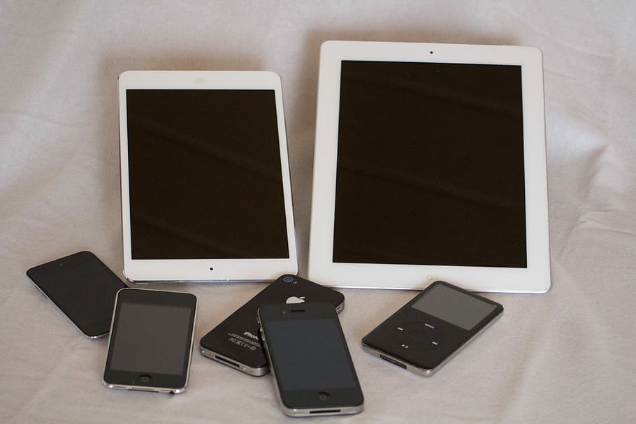 Ipod, Iphone, iPad, フルーツバスケット, アップル, iPad mini, 写真, テクノロジー, 写真テーマ, 額縁