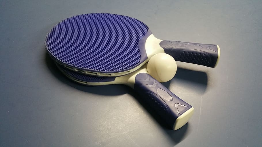 raqueta de tenis de mesa, pelota, tenis, deporte, ping, pong, raqueta, ocio, juego, jugar