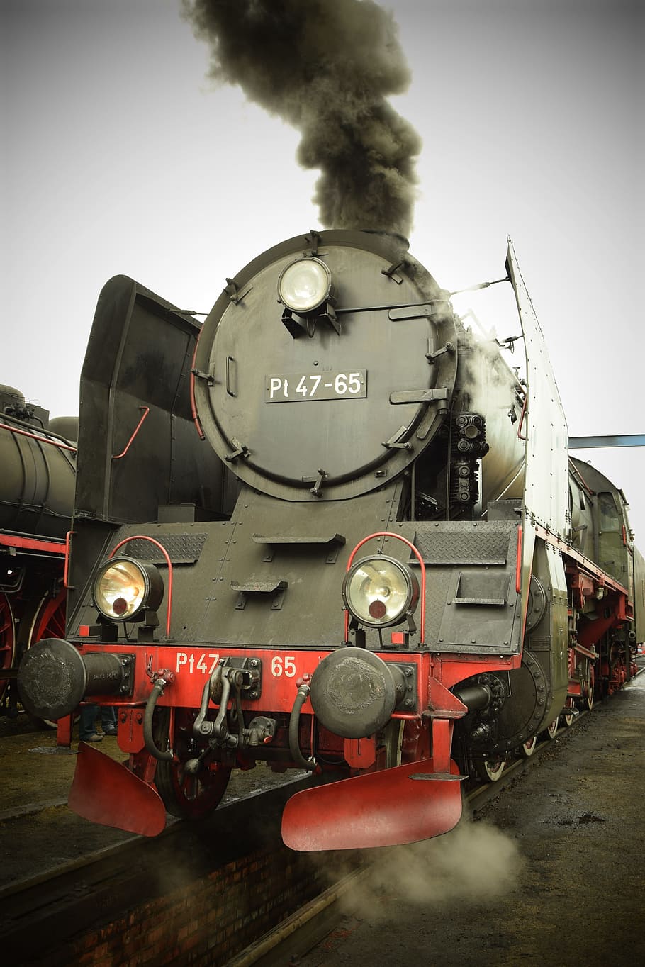 車両, 蒸気機関車, 歴史的, 列車, pkp, ポーランド, 輸送モード, 機関車, 列車-車両, 輸送