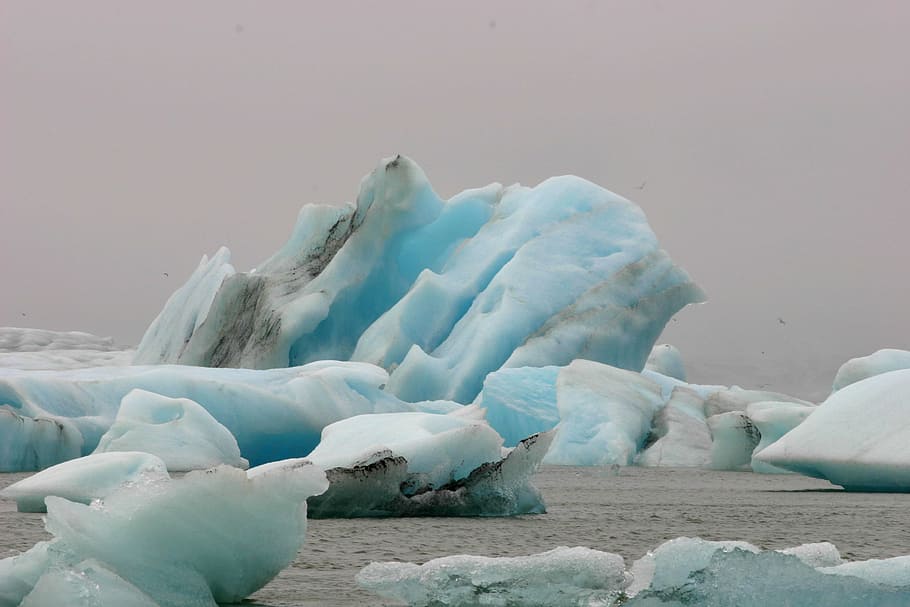 fotografia, icebergs, iceberg, islândia, geleira, agua, glacial, lagoa, azul, frio