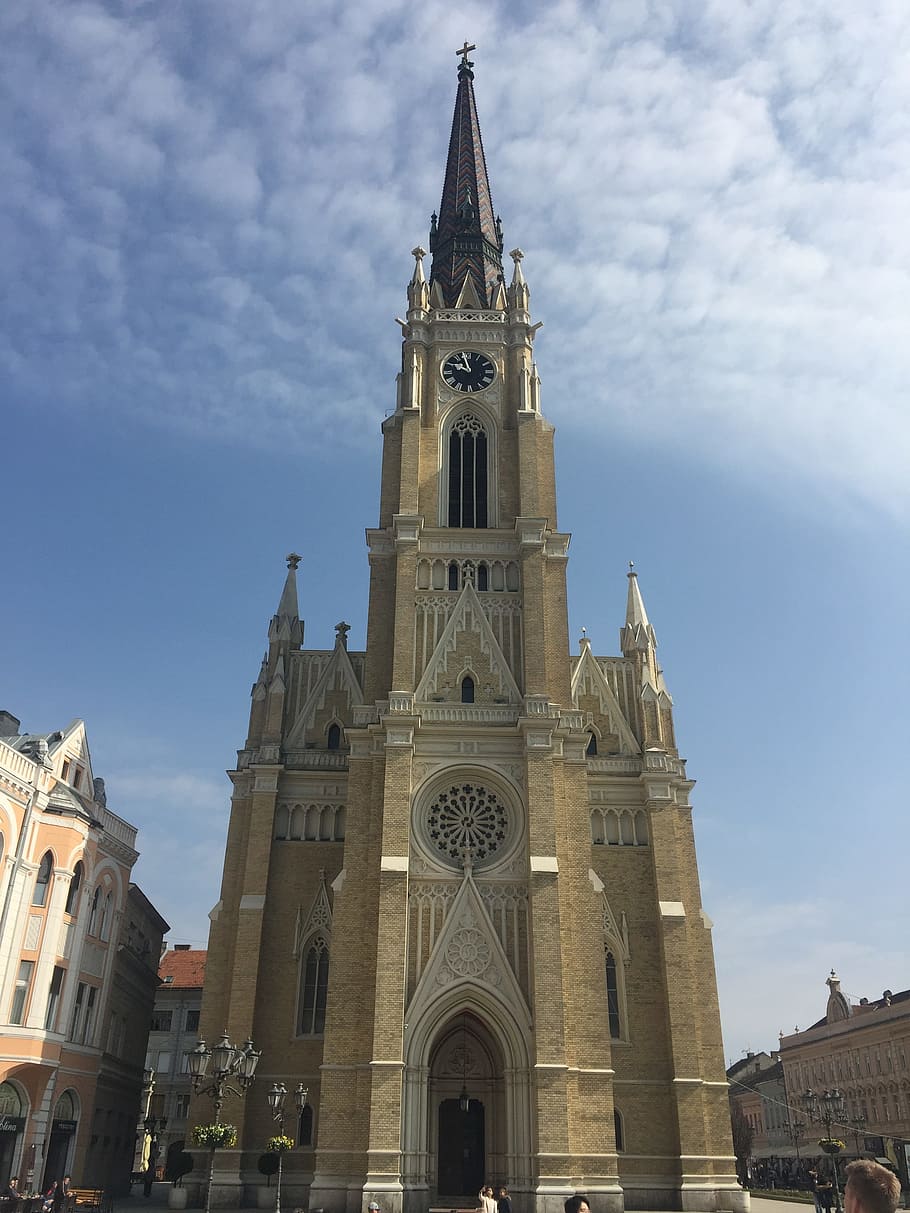 church, serbia, gothic architecture, built structure, architecture, building exterior, belief, place of worship, religion, building