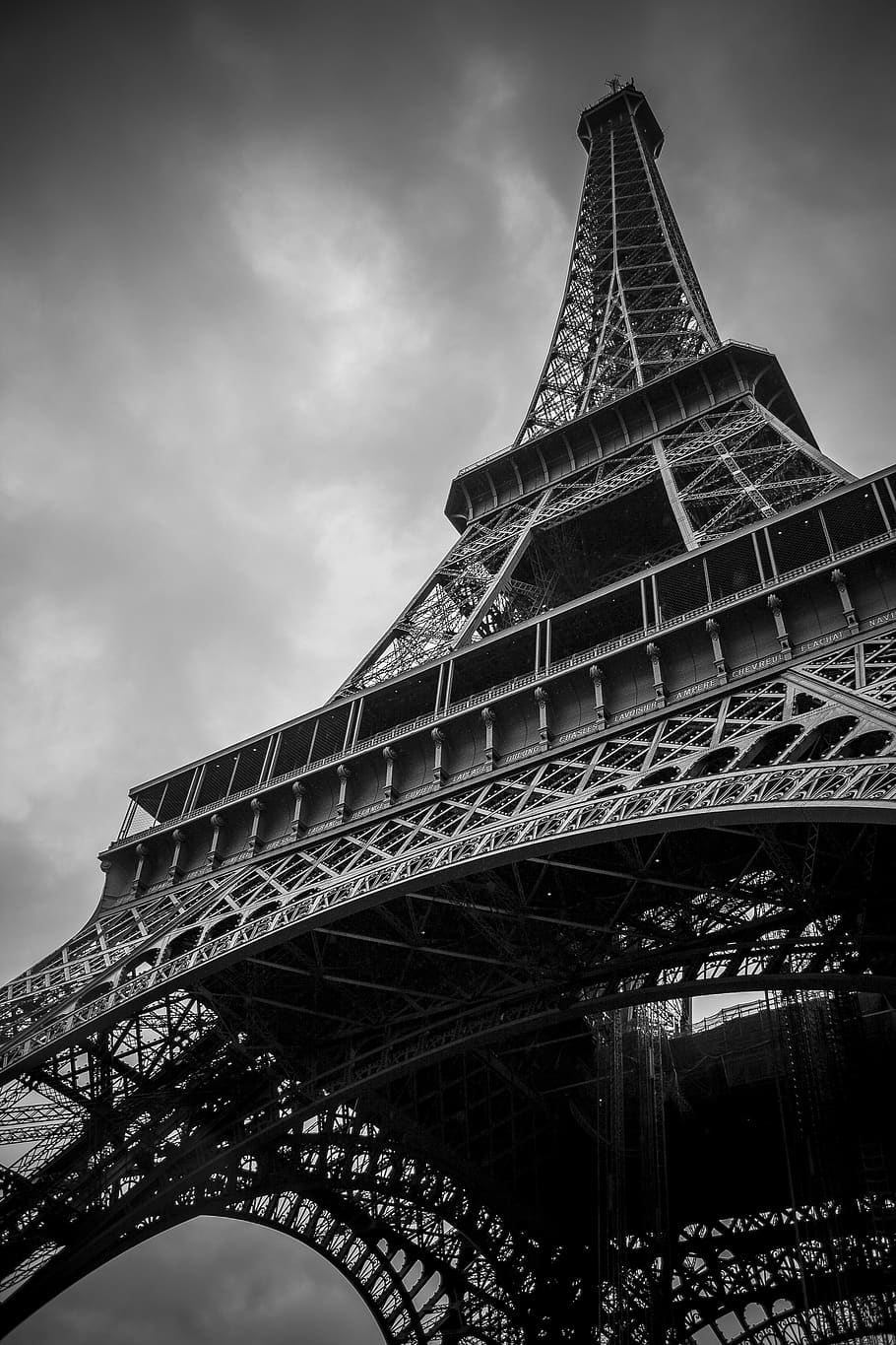 menara Eiffel, Paris, menara, eiffel, Perancis, Arsitektur, Eropah, tengara, terkenal, bersejarah
