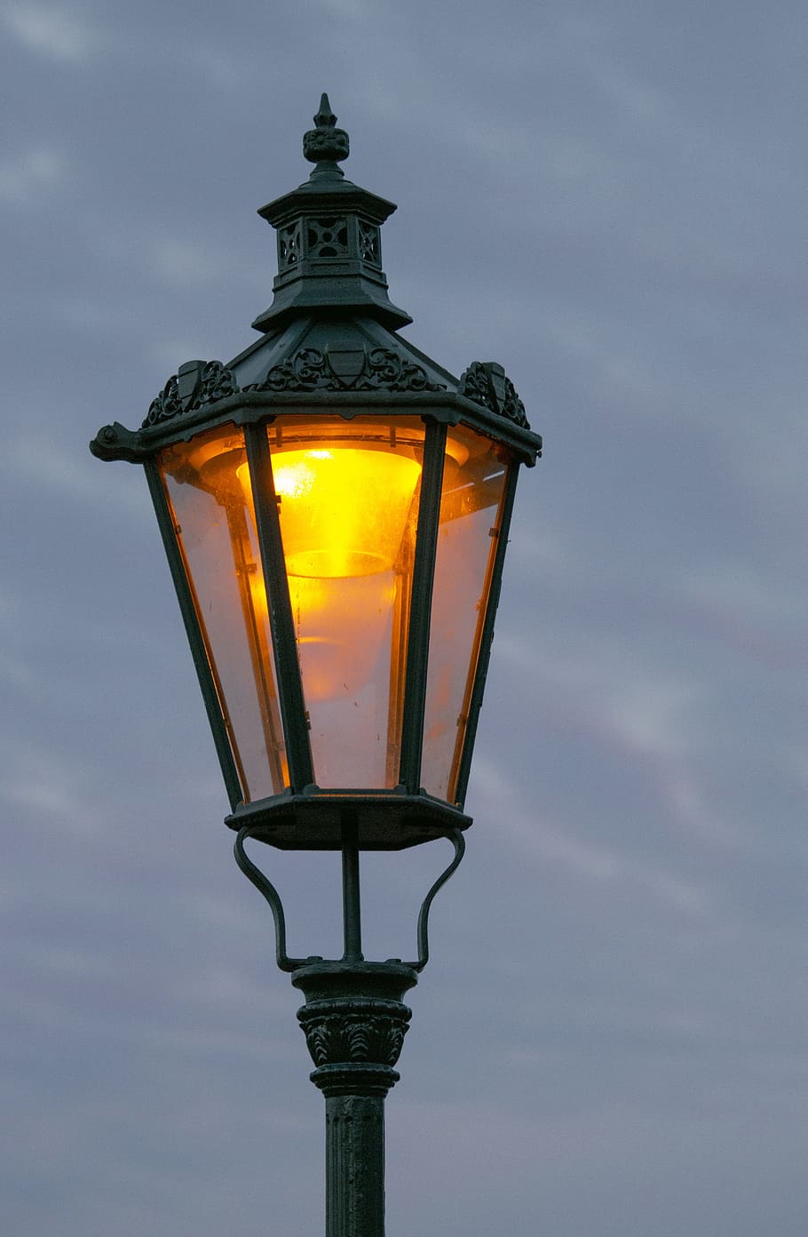 Lamp Lantern Lighting Light Street Lamp Evening Historic Street