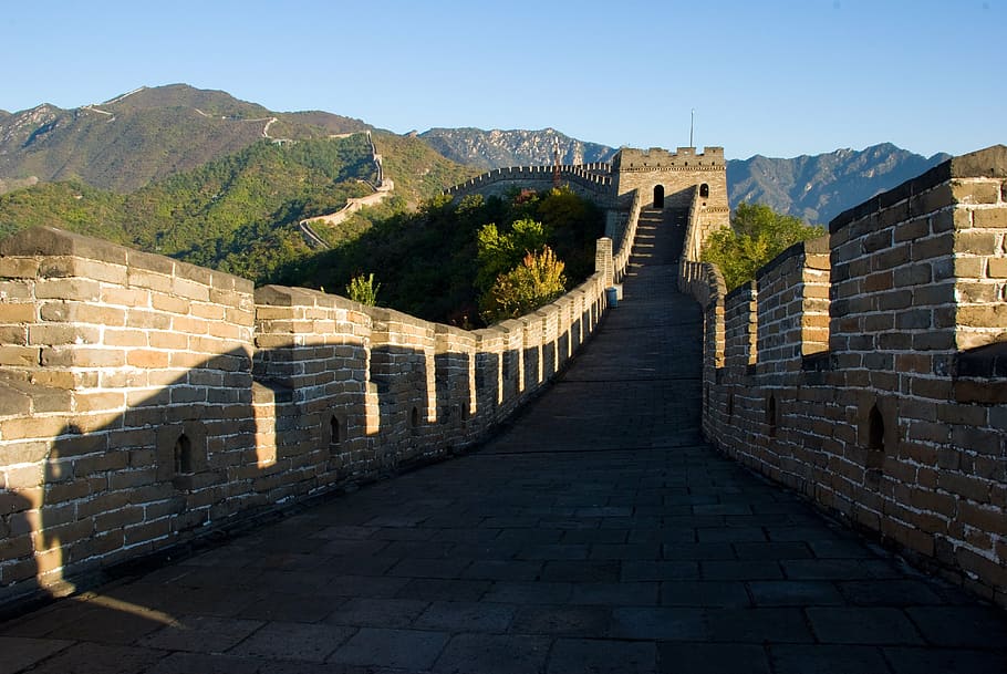 great, wall, china, the great wall, mutianyu, beijing great wall, architecture, built structure, history, the past