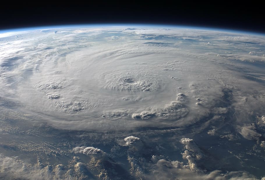 vista por satélite, planeta, frente fria, frente quente, furacão, felix, 2007, clima, atmosfera, fenômeno climático