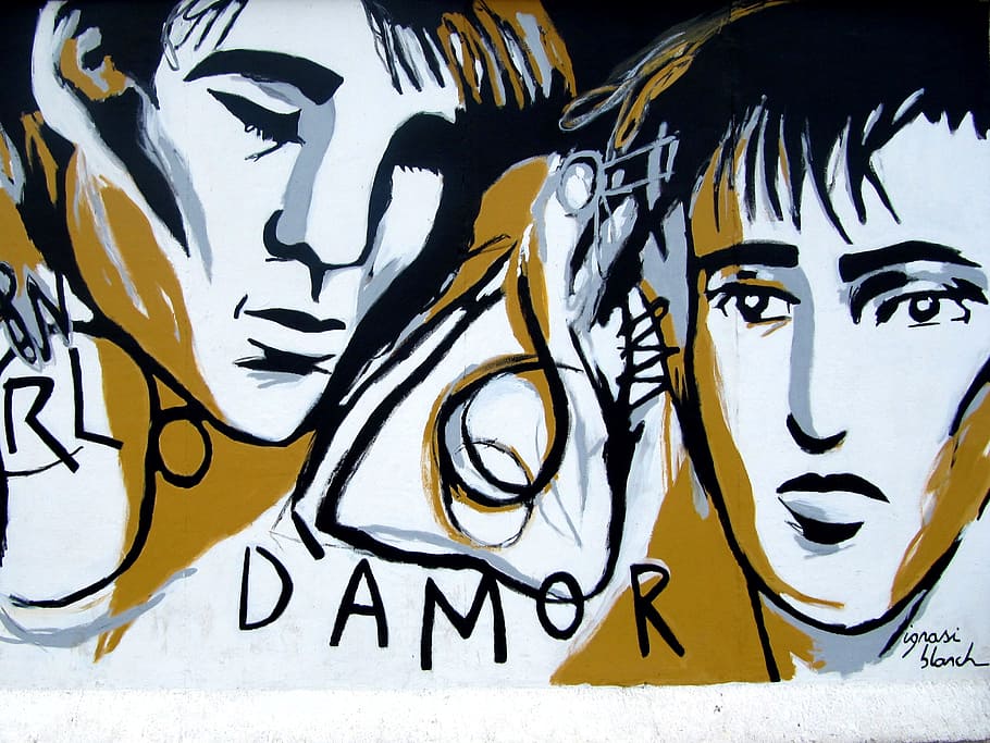 damor wallpaper, berlin wall, wall, berlin, graffiti, east side gallery, art, art and craft, creativity, representation