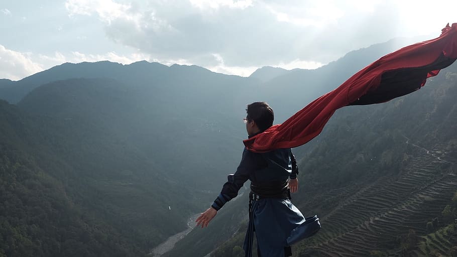 drstrange, mountains, superhero, epicview, nepal, mountain, leisure activity, adventure, scenics - nature, mountain range