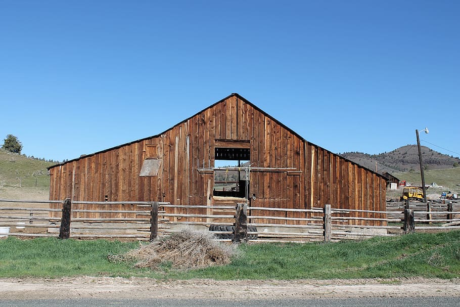 Barn, Old, West, Red, Western, Usa, old, west, red, western, oregon, rural