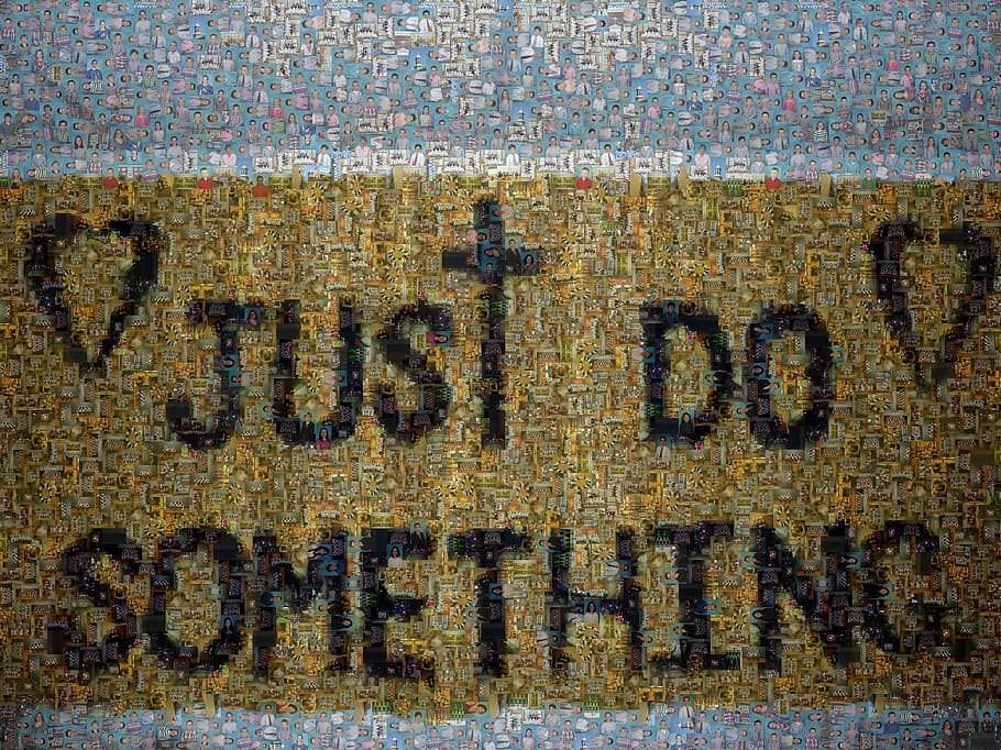 brown, multicolored, textile, just do something, motivation, quote, saying, motivational, typography, poster