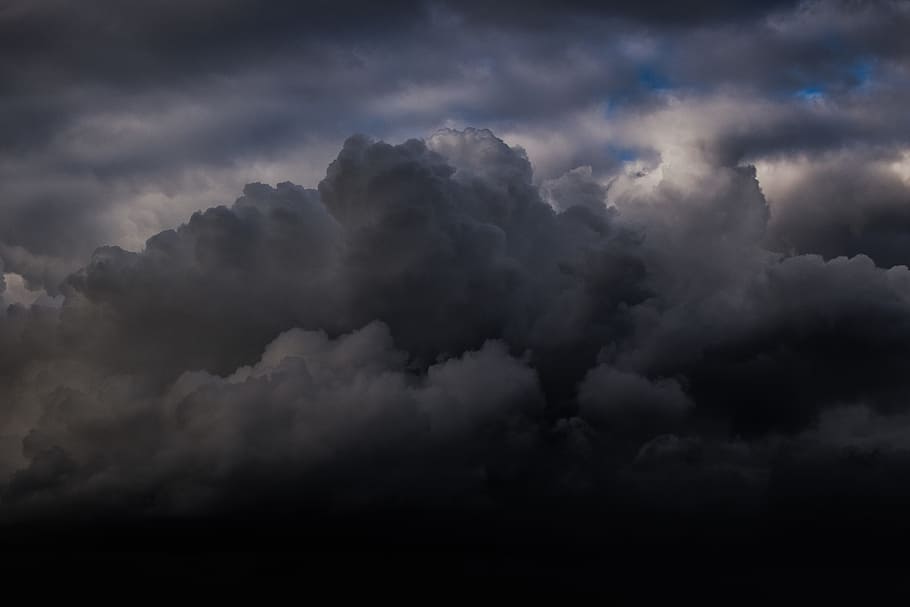 雲, 嵐, 自然, 空, 天気, cloudscape, 気象学, 暗い, 気候, 冬