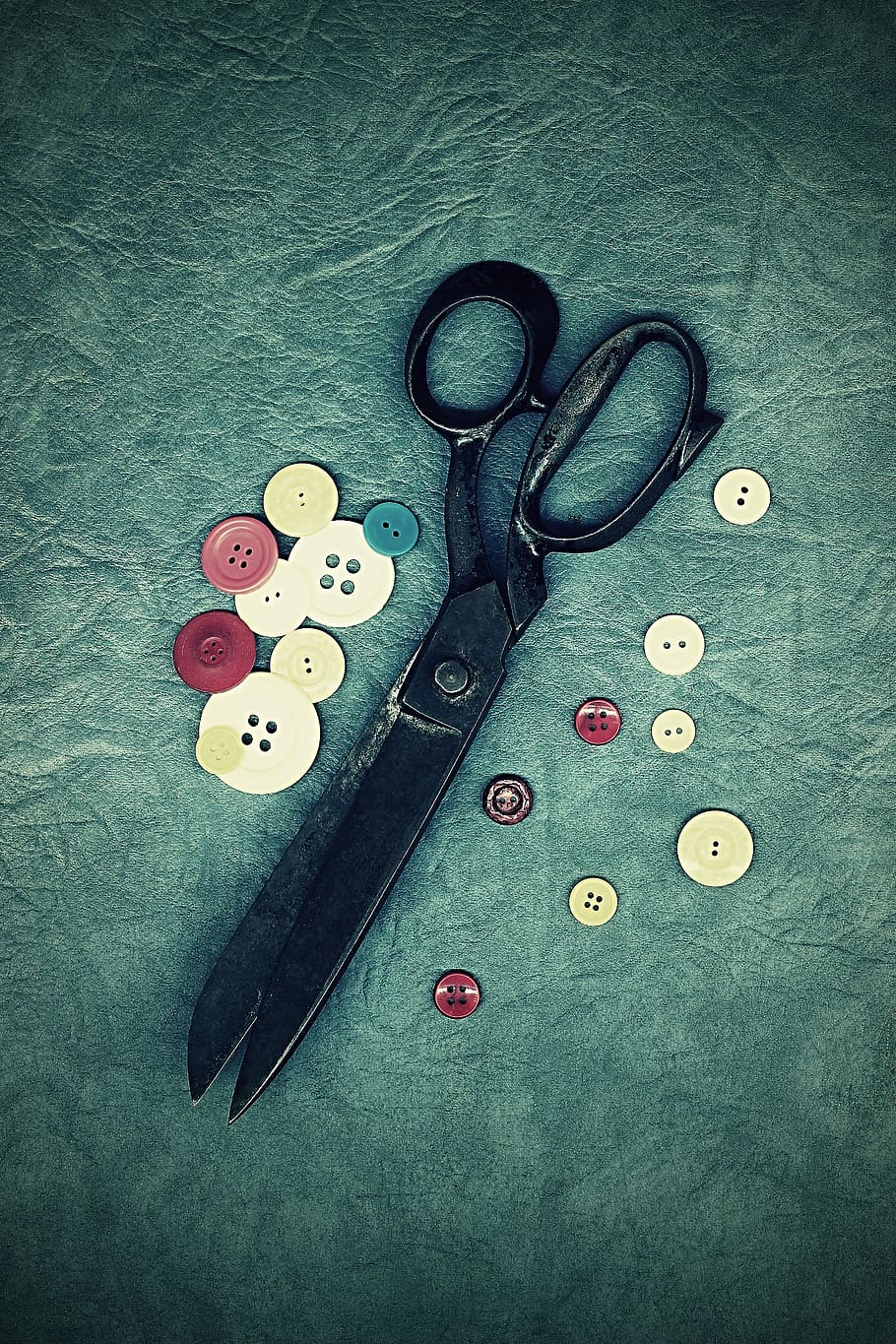 scissors, old, sewing, on peace, work, dress, haute, background, textile, tool