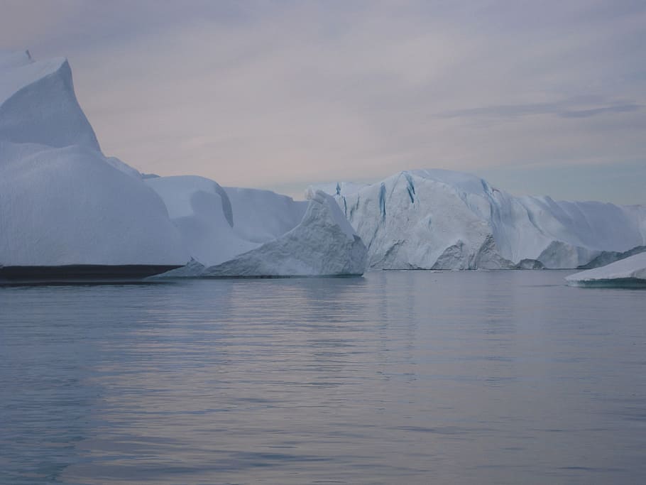 Iceberg, Glitter, Greenland, Environment, cold, ocean, north pole, ice, winter, arctic