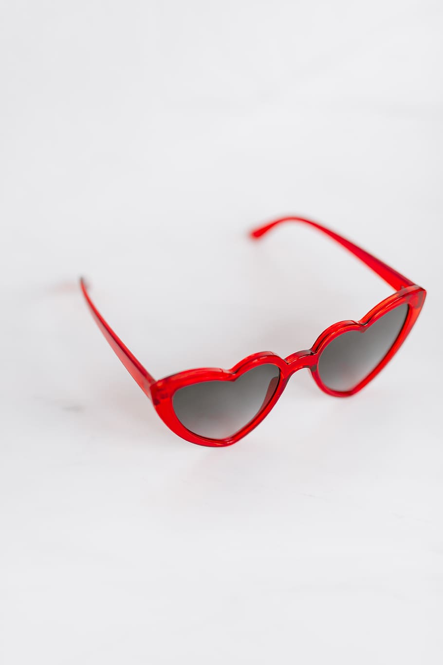 sunglasses, merah, kacamata, lucu, accesories, fashion, love, valentines, heart, shaped