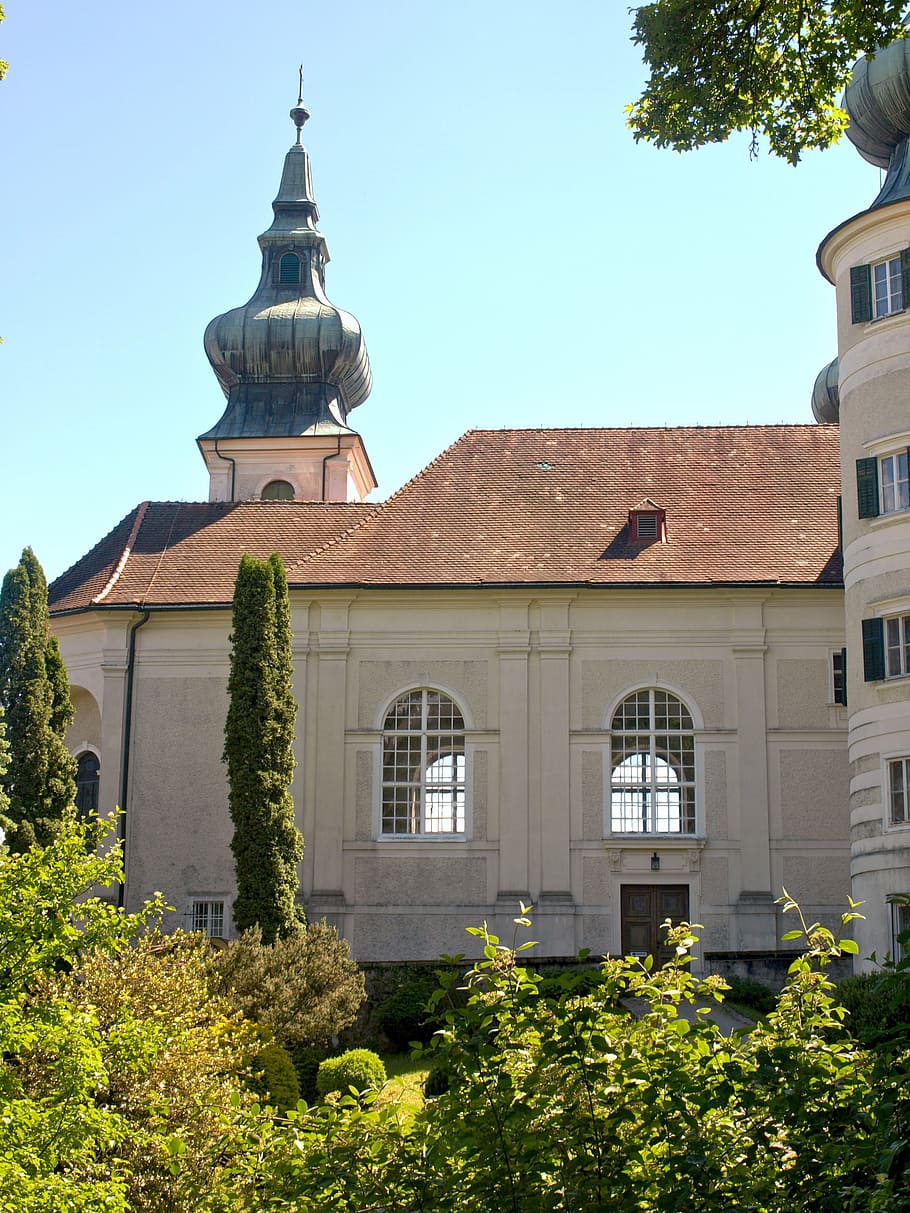 hl jakob, Artstetten Pöbring, parish church, palace chapel, religious, building, christianity, catholic, worship, exterior