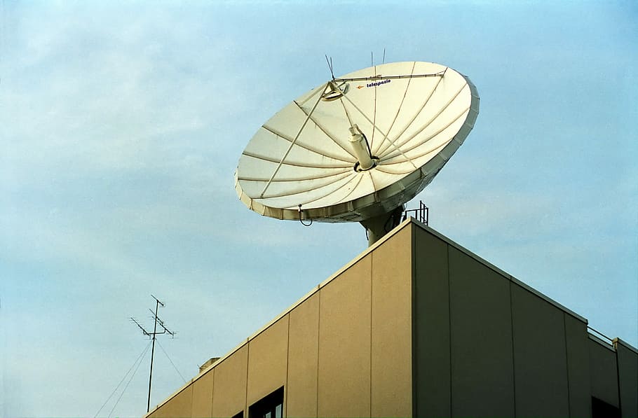 antena, televisión, cielo, roma, italia, tecnología, satélite, arquitectura, estructura construida, comunicación - Pxfuel