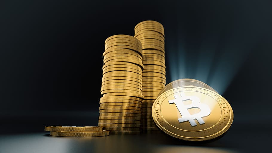 bitcoin illustration, bitcoin, crypto, virtual, money, electronic, currency, market, coin, business