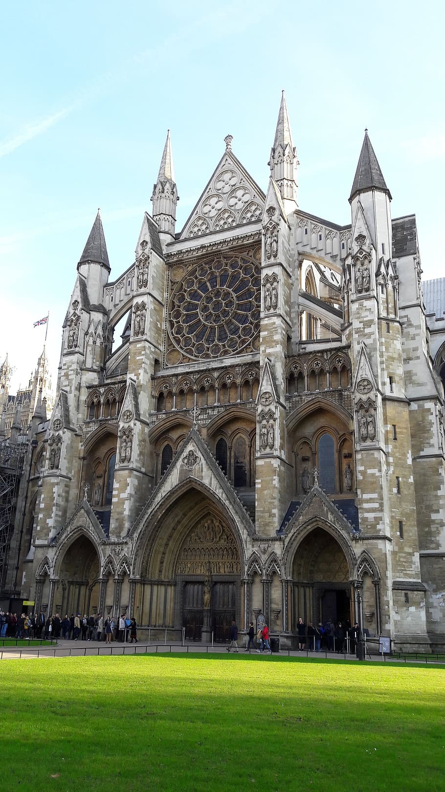 westminster abbey, london, sightseeing, cathedral, england, architecture, built structure, building exterior, building, grass