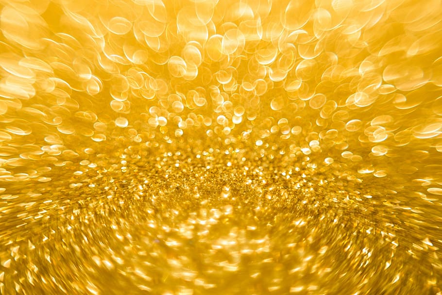 yellow cell illustration, abstract, gold, yellow, bokeh, blur, gold yellow, gold colored, backgrounds, textured