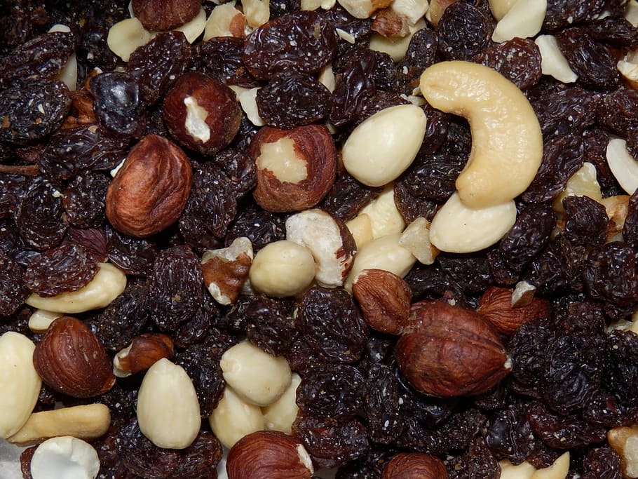 nuts, dried fruit, peanuts, healthy, fruit, food, dried, hazelnut, walnut, mixed