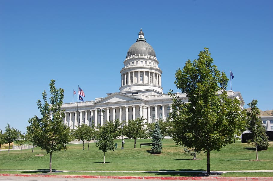 Salt Lake City, City, State, State Capitol, Building, state capitol, building, utah, government, uSA, washington DC, state Capitol Building