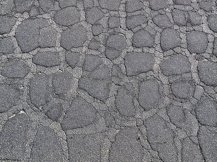 asphalt, surface, torn, pattern, rau, background, texture, structure, background texture, backgrounds