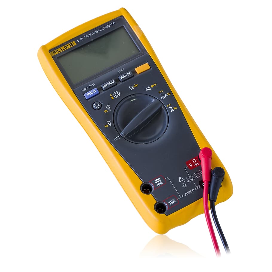 fluke 179, true rms, multimeter, digital, isolated, equipment, electric, electrical, electricity, electronic