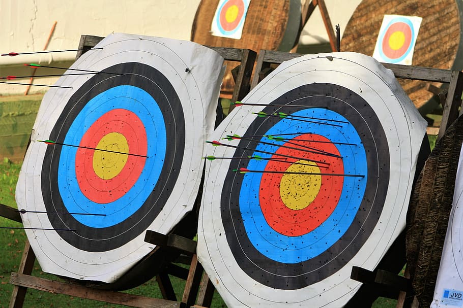 Disc, Target, Center, Archery, target, center, objectives, hits, sport, middle, arch