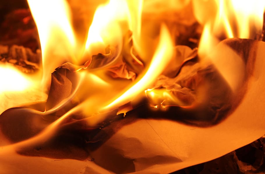 flames, heat, paper, hot, burn, hearth, fireplace, burning, fire, flame |  Pxfuel