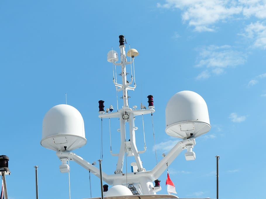 radar, radar equipment, navigation, antenna, transmission, communication, yacht, boot, technology, wireless Technology