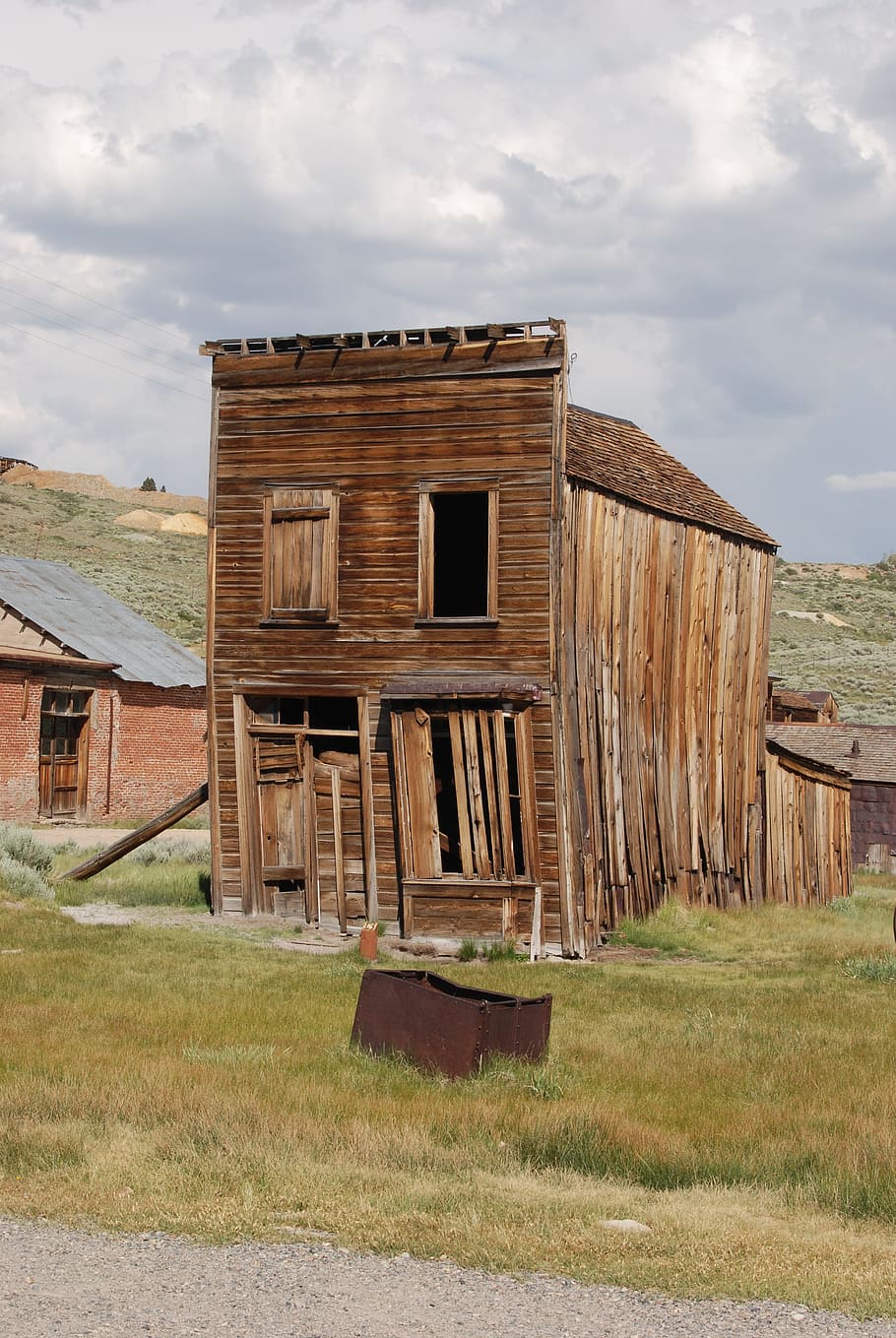 Bodie, California, Old, Village, bodie, california, left, ghost town, building exterior, house, built structure