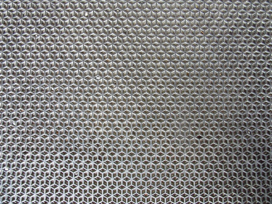 floor mat, grid, rubber, regularly, diamonds, four corner, many, pattern, background, backgrounds