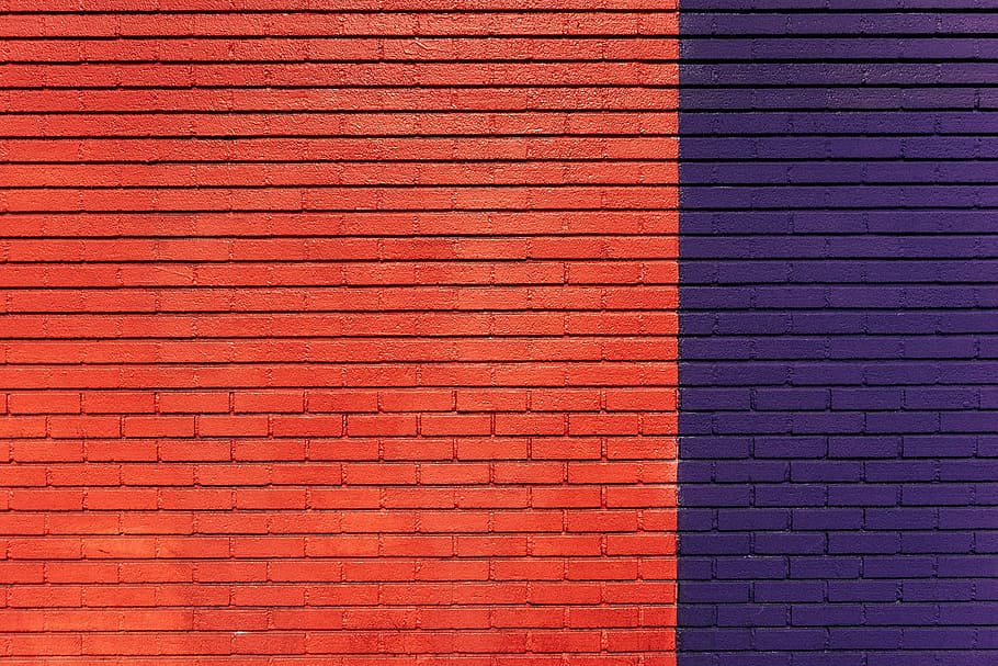 purple, red, brick wall, brick, wall, texture, violet, brickwork, brickwall, stone