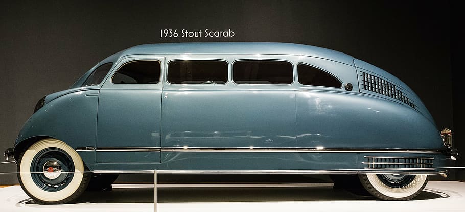 1936, gray, slout scarab, car, 1936 stout scarab, art deco, automobile, luxury, transportation, outdoors