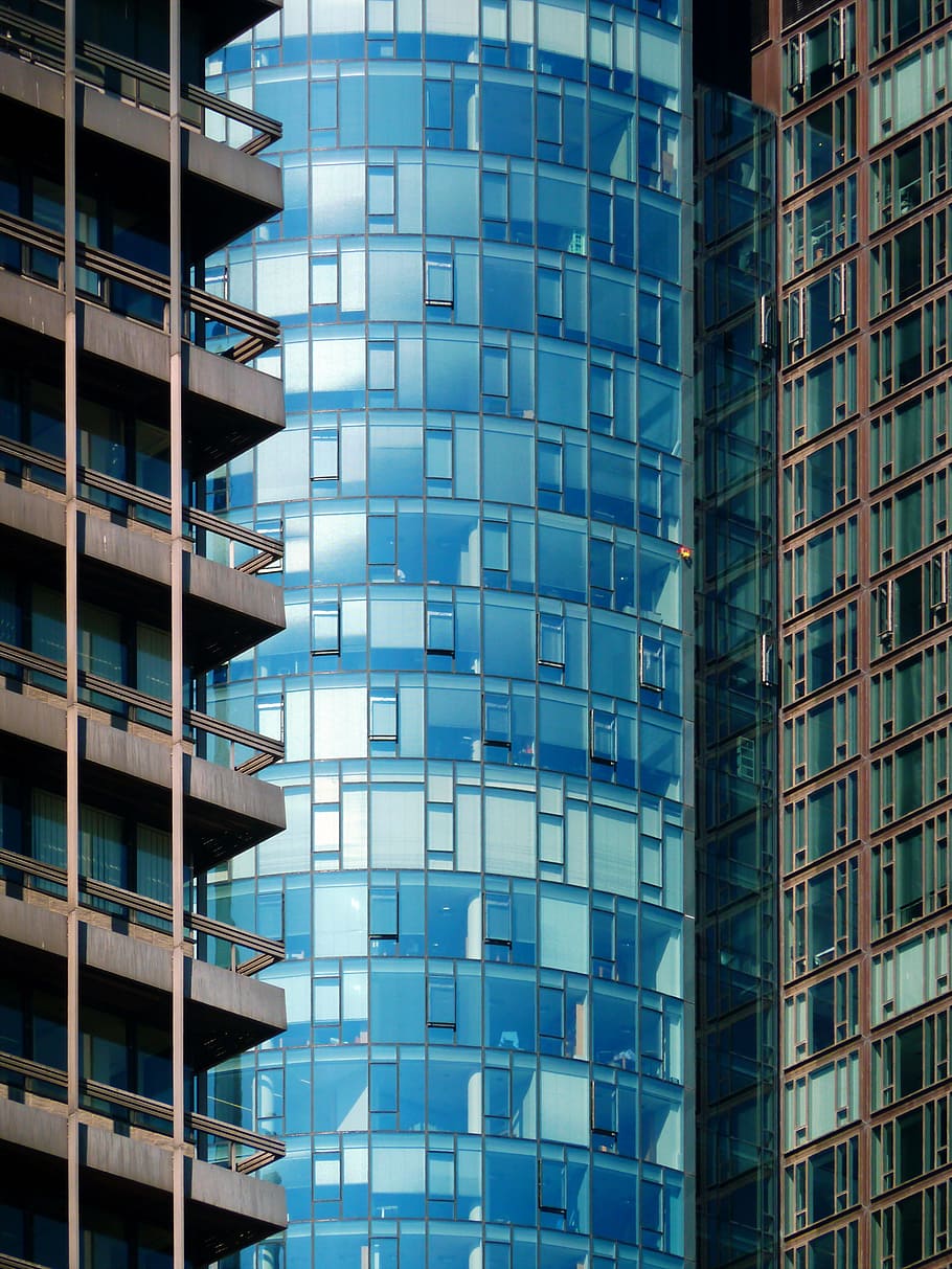 スカイライン 超高層ビル 建築 フランクフルト 建物 モダン ガラスのファサード ファサード ミラーリング 夕暮れ Pxfuel