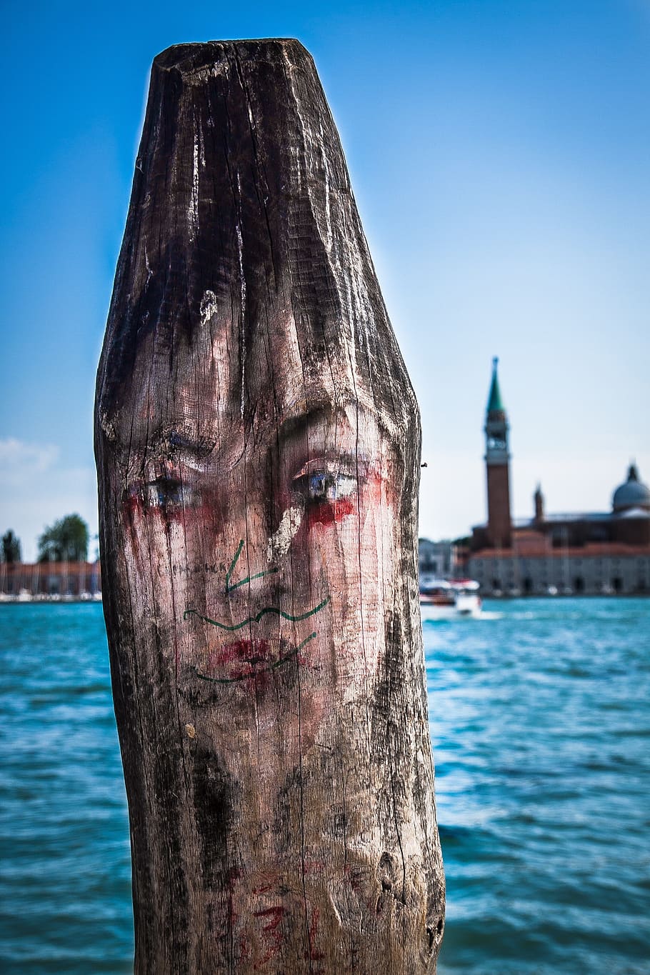 ヴェネツィア 塗装 木材 ポスト 顔 塗装木材 有名な場所 ヴェネツィア イタリア 建築 ヨーロッパ Pxfuel