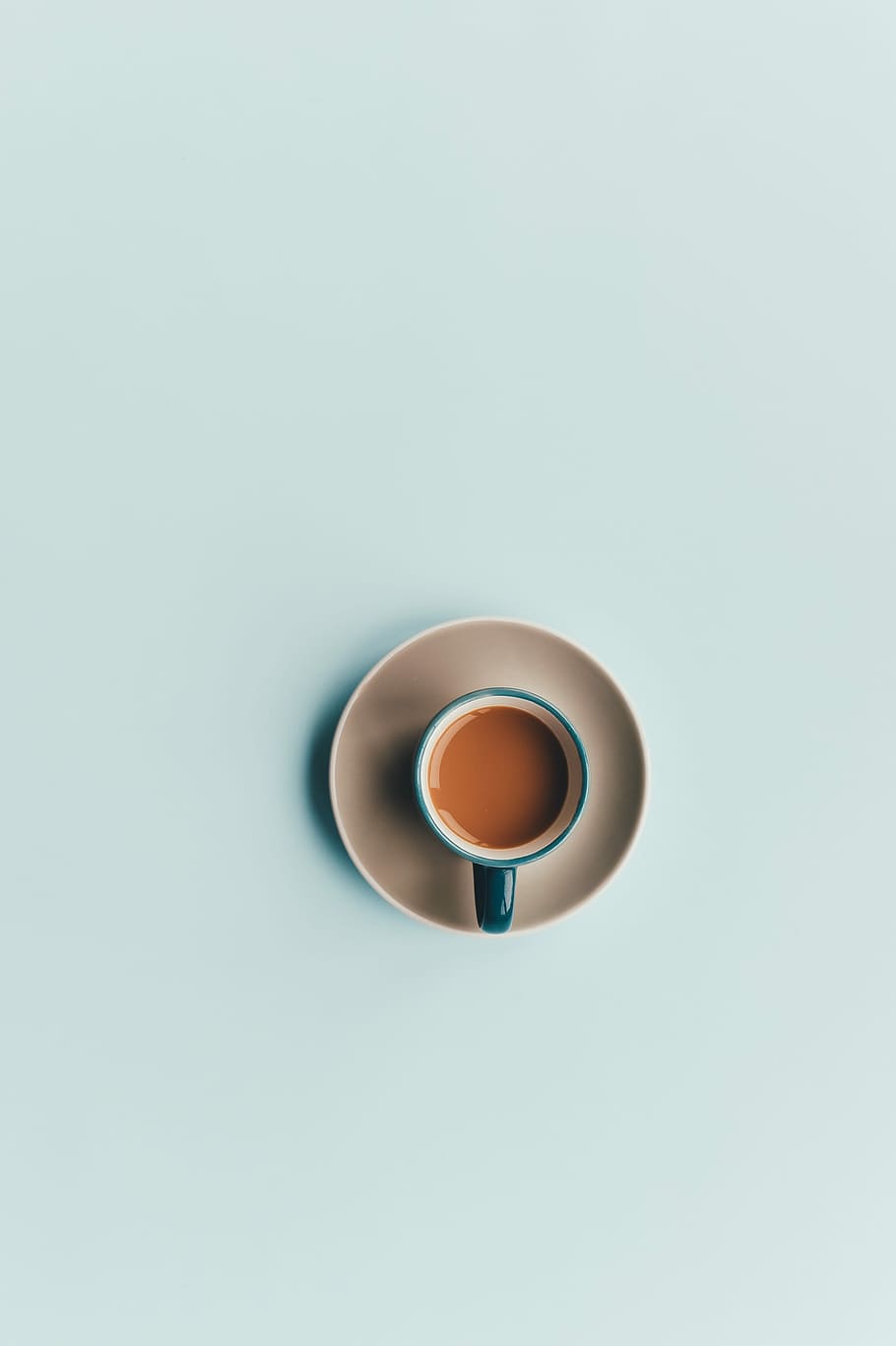 plain, minimalistic coffee, Plain, minimalistic, coffee, brown, crema, cup, simplistic, white, coffee - Drink