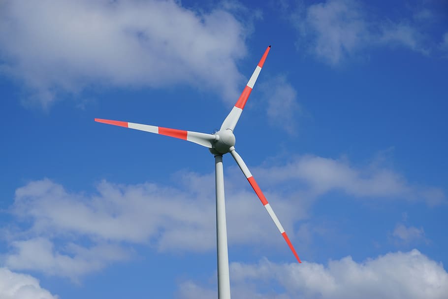 kincir angin, energi terbarukan, energi angin, langit, turbin angin, awan - langit, konservasi lingkungan, tenaga angin, turbin, energi alternatif