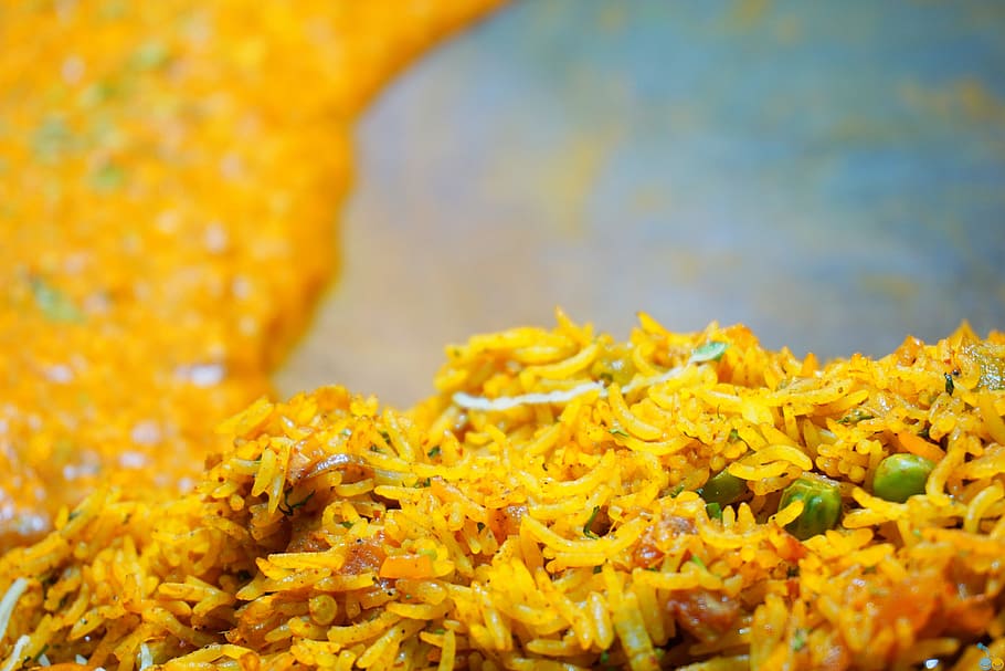 cooked biryani rice, cooked, curry, delicious, fast food, food, food corner, food photography, food presentation, fresh food