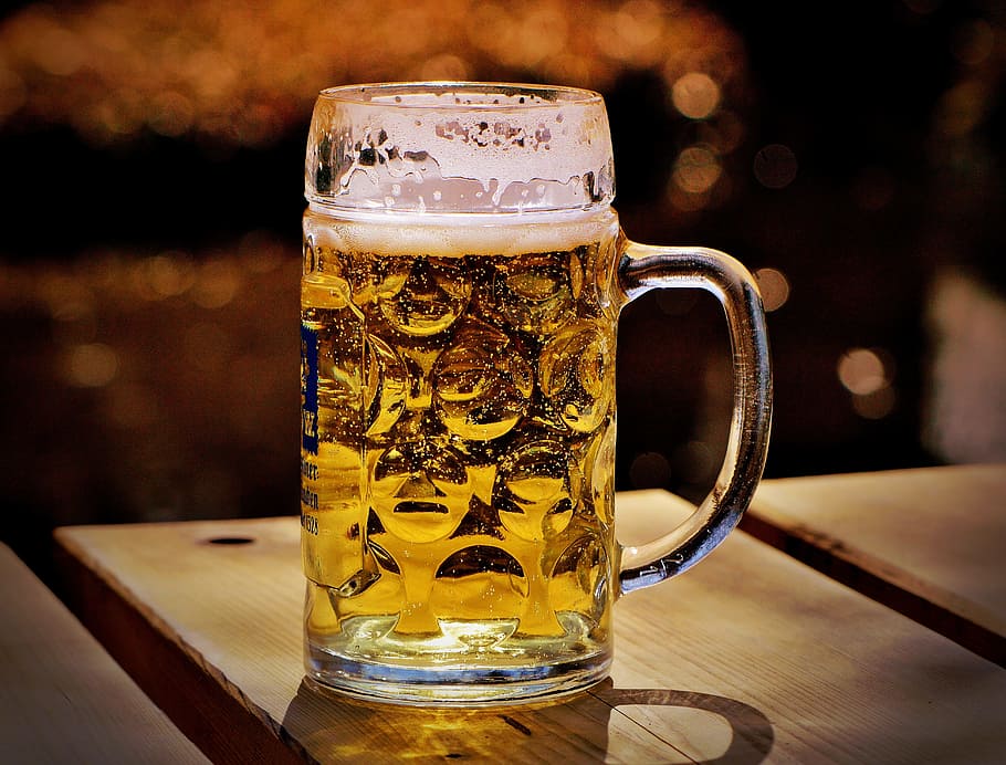 penuh, foto mug bir, bir, taman bir, kehausan, gelas mug, minum, gelas bir, penyegaran, bavaria