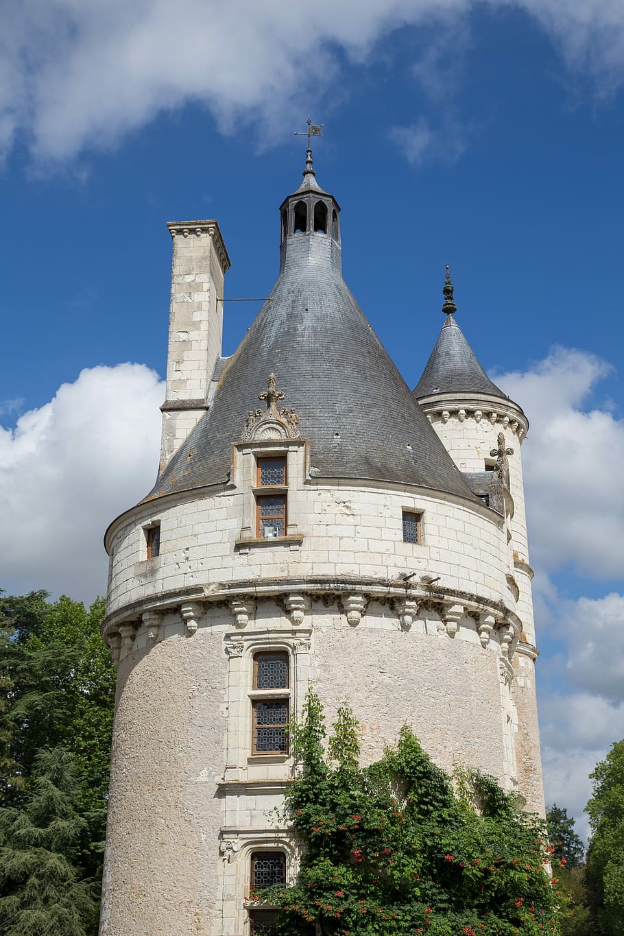 castle, loire valley, Castle, Loire Valley, château de chenonceau ...