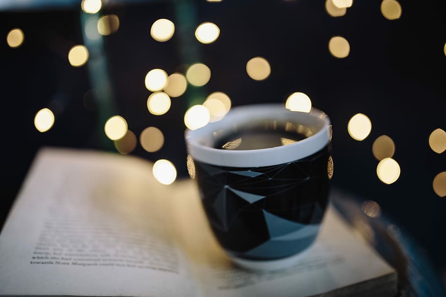 making, fairy, lights, Magic, Fairy Lights, time, decoration, bokeh, cup, coffee - Drink