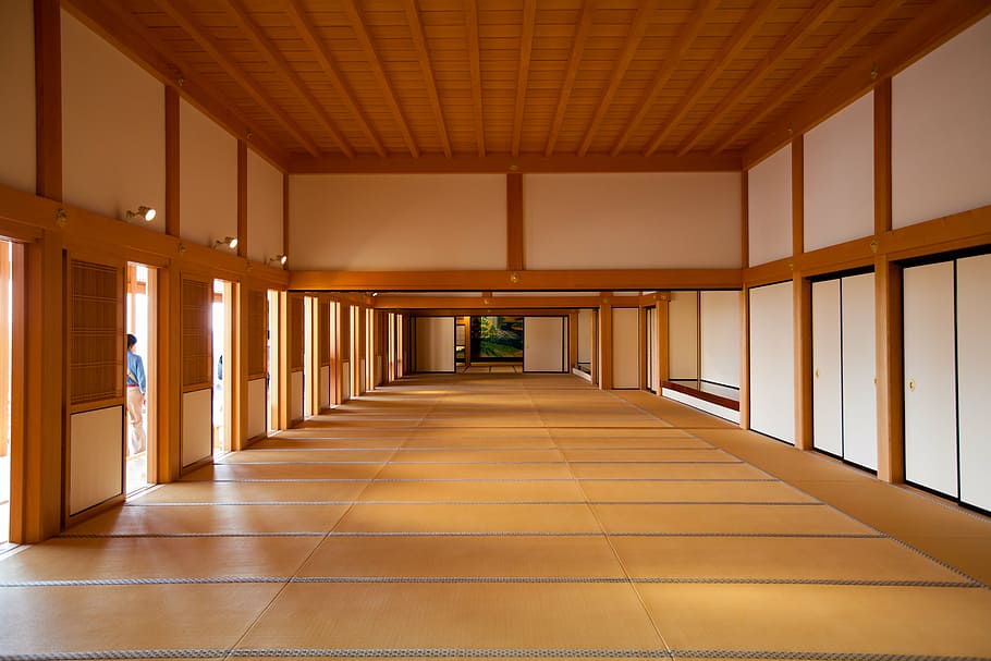 Jepang, interior, Asia, luar angkasa, rumah, arsitektur, di dalam ruangan, koridor, arcade, tidak ada orang