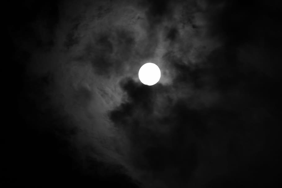 満月の壁紙 月 闇 月光 夜 神秘主義 神秘的 空 秘密 自然 Pxfuel