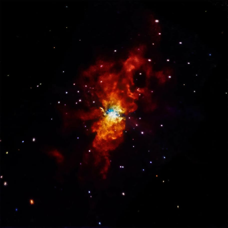 supernova, estrelas, universo, sn 2014j, observatório de chandra, raio x, messier 82, galáxia de charutos, cosmos, gás