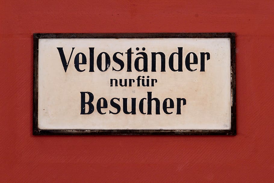 Suiza, escudo, prohibitorios, bicicletas, velo, parque, directorio, texto, rojo, escritura occidental