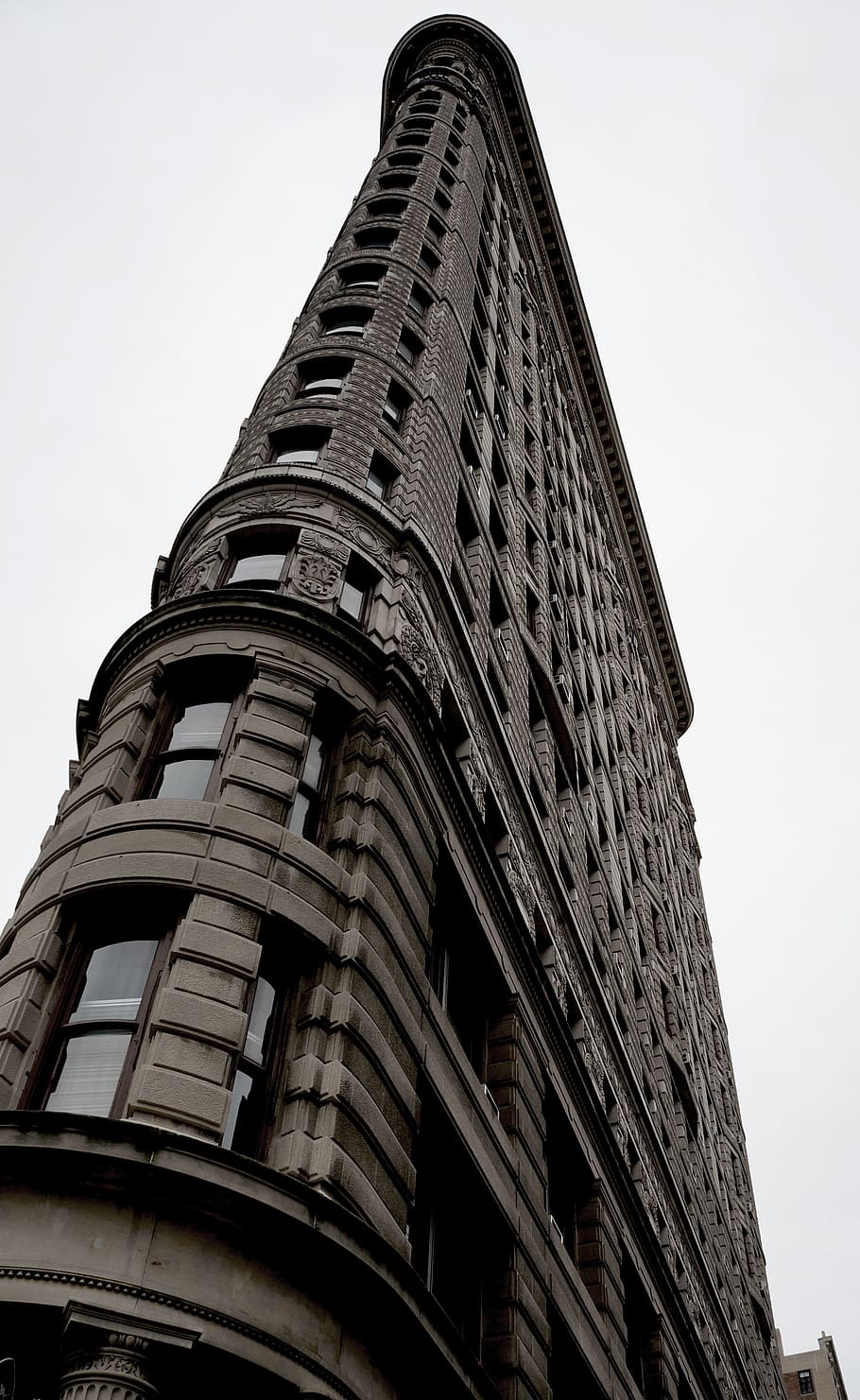 Flatiron, Manhattan, Nueva York, Flatiron Building, apartamento, ciudades, exterior, blanco y negro, centro de la ciudad, ciudad