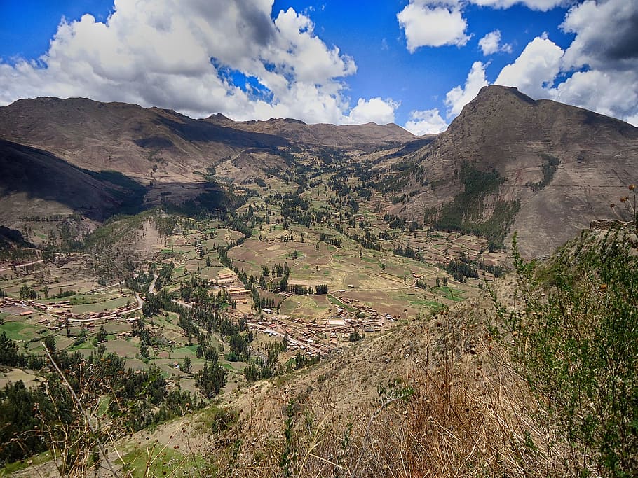 peru, path, sol, valley, mountain, landscape, tourism, trip, inca, south america