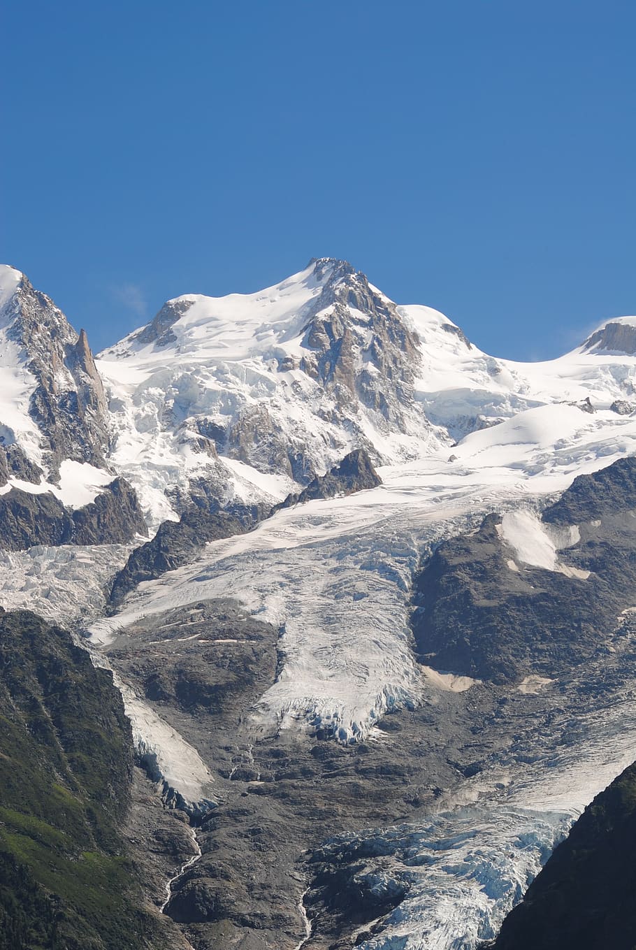 pegunungan Alpen, gunung, salju, lanskap, mont blanc, hautes alpes, bersalju, scenics - alam, keindahan di alam, suhu dingin