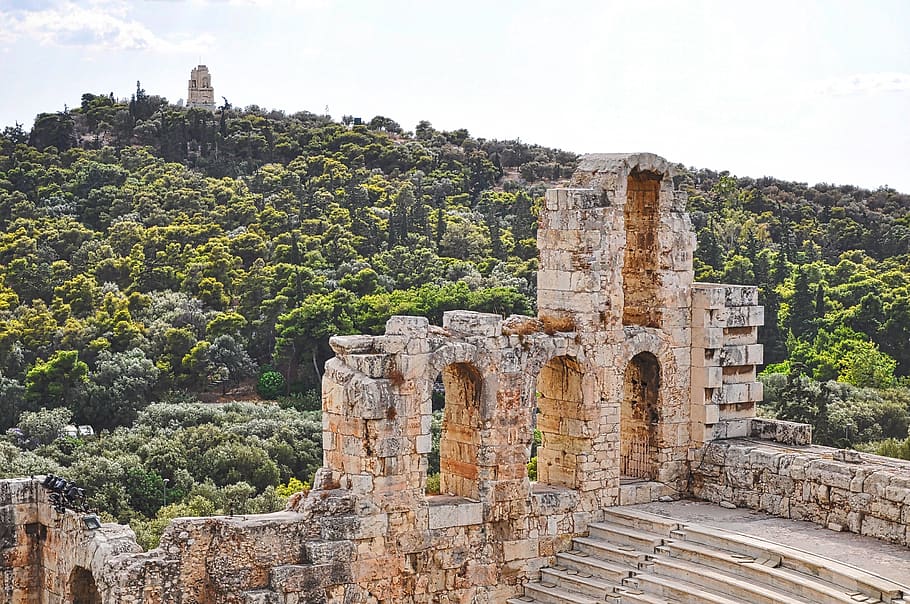 greece, athens, parthenon, acropolis, history, the past, architecture, ancient, built structure, old ruin