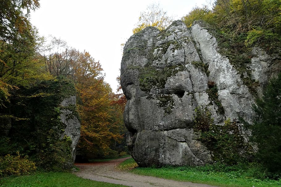 Founding Fathers, Poland, the founding fathers, the national park, nature, cracow gate rock, autumn, the silence, scenically, collapse